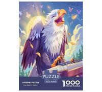 Adler Puzzle 1000-teilige Schwer Puzzle Spielzeug Pädagogisches Spiel Impossible Herausforderungsspielzeug Für Erwachsene Und Kinder Ab 14 Jahren 70x50cm/1000pcs