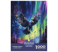 Adler Puzzles 1000 Teile Schwer Puzzle Spielzeug Pädagogisches Spiel Impossible Herausforderung Spielzeug Für Erwachsene Und Kinder Ab 12 Jahren 70x50cm/1000pcs