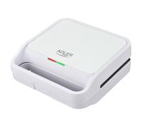 Adler sandwich toaster contact grill 1100W white AD 3070