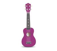 ADM Concert Ukulele Beginner Kit Mahogany Hawaiian Wood Ukelele Bundle Ukalalee Set with Uke Free Starter Lessons for Beginners Students and Adults, Yellow Brown (Pink, 23 inch)