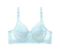 ADMAY Women's Sports Bra Large Breasts High Full Coverage Wireless Padded Running Halter Neck Bra Lace Thin Underwear Bras Sexy Bralette Ladies Plus Size Women's Strapless Extra Support Sports Bras