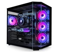 ADMI Gaming PC - Intel Core i5 14400F - NVIDIA RTX 5060 8GB GDDR7-16GB DDR4-1TB NVMe - WIFI - Edge RGB Panoramic Case (Black) - Windows 11