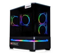 ADMI Pegara Gaming PC, Ryzen 7 5700X, RTX 5060 Ti 16GB, 16GB DDR4, 1TB NVMe, WiFi, ASUS AP202 RGB Case (Black), Windows 11