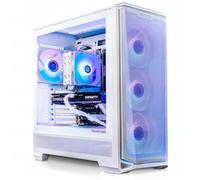 ADMI Product image Gaming PC: Intel Core i7-14700KF 5.6GHz • RTX 5080 Graphics • 32GB DDR5 • 1TB SSD • Phanteks G400A White RGB Case • 850W Gold PSU • WIFI • Windows 11