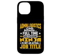 Admin Logistics Job Title - Funny Admin Management Case for iPhone 14