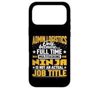 Admin Logistics Job Title - Funny Admin Management Case for iPhone 17 Pro Max
