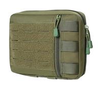 Admin Pouch Multi-Purpose Laser-Cut Utility Pouch Modular Tool Pouch Bag(Color 04)
