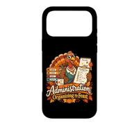 Administration Organizing the Feast Thanksgiving Office Desi Case for iPhone 17 Pro Max