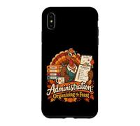Administration Organizing the Feast Thanksgiving Office Desi Case for iPhone XS Max