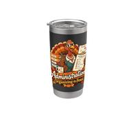 Administration Organizing the Feast Thanksgiving Office Desi Stainless Steel Insulated Tumbler