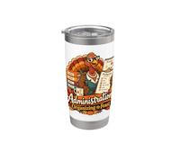 Administration Organizing the Feast Thanksgiving Office Desi Stainless Steel Insulated Tumbler