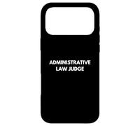 administrative law judge Case for iPhone 17 Pro Max