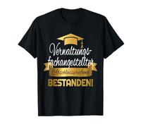 Administrative Specialist Exam Passed Ausgelernt T-Shirt