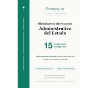Administrativo del Estado · 15 simulacros de examen: 1.650 preguntas originales con solución razonada · Ejercicio único completo · Turno libre · Edición 2026