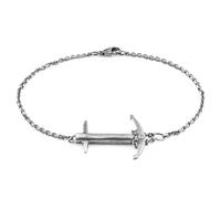 Admiral Anchor Silver Chain Bracelet ANCHOR & CREW Silver 19cm
