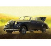 Admiral Cabriolet, WWII German Staff Car With Figures 1:35 Plastic Model Kit ICM