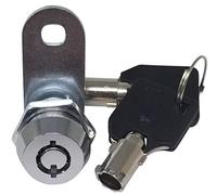 Admiral Locks 5/8” 180 Degree Tubular Cam Lock, Keyed Alike Removable Key RV Compartment Storage Lock Cabinet Locks (5/8 Inch 180°, Chrome Pack of 1)