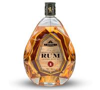 Admiral's Diamond Dark Rum | 40% ABV | 70cl | Cask Aged 5 Year Old Caribbean Rum, Premium Rum with Honey & Vanilla Notes | Enjoy Neat or in Drinks | Great For Rum Lovers