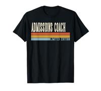 Admissions Coach Week Retro Vintage Back to School Day T-Shirt