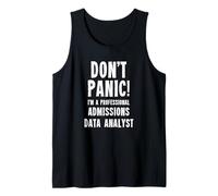 Admissions Data Analyst Tank Top