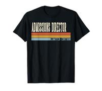 Admissions Director Week Retro Vintage Back to School Day T-Shirt