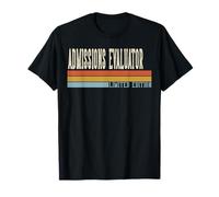 Admissions Evaluator Week Retro Vintage Back to School Day T-Shirt