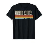 Admissions Recruiter Week Retro Vintage Back to School Day T-Shirt
