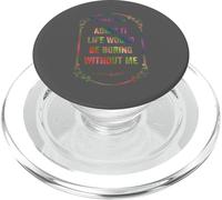 Admit It Life Would Be Boring Without Me, Vintage Style PopSockets PopGrip for MagSafe