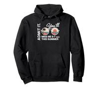 Admit It You Will Funny Last Day Of Work Goodbyes Humor Pullover Hoodie