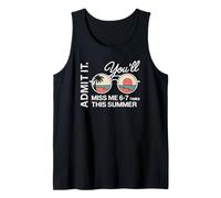 Admit It You Will Funny Last Day of Work Goodbyes Humor Tank Top