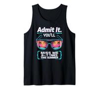 Admit It You Will Six to Seven Times Summer Break Vacation Tank Top