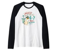 Admit It You'll Miss Me 6-7 Times This Summer Silly Goose Raglan Baseball Tee