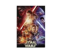 ADMLIE Star Wars The Force Awakens Poster Wall Art Scroll Canvas Picture Living Room Decor Home 08x12inch(20x30cm)