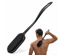 Admygo Back Scrubber Silicone Body Scrubber Long Handle 42cm Double Sided Shower Back Scrubber for Men Women Back Washers for Use in Shower Exfoliating Brush
