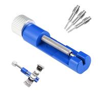 Admygo Watch Link Removal Adjustment Tool, Watch Band Repair Tool with 3 Extra Pins for Strap Adjustment, Portable Watch Strap Adjustment Kit for Watch Band Link Pin