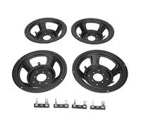 ADMYTHGB 4pcs Speaker Basin Stand for 8 Inch Speakers, Reverse Subwoofer Basin Bracket Repair Parts, Iron Frame with Accurate Fit for DIY and Professional Speaker Repair