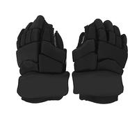 ADMYTHGB Hockey Player Glove, Roller Hockey Gloves with Bendable Finger Protection, Ice Hockey Protective Gloves for Men and Women, Breathable Mesh Design with EVA Foam Padding for (9 Inch)