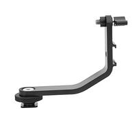 ADMYTHGB L Bracket Mount for F5 F6 F6S S55 FW567 FW568, DSLR Camera Video Monitors Arm with 360° Rotation, Aluminum Alloy Cold Shoe Holder for 4.5-5.7 inch Monitors