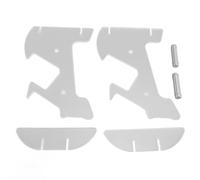 ADMYTHGB Universal 2 Layer Game Controller Holder, Transparent Acrylic Detachable Gamepad Display Stand for Desktop Organization with Clear Look and Space Saving Design