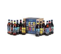 Adnams 12 Bottle Beer Selection Box | Mixed Craft Beer Case | 6 Styles inc Pale Ale, Bitter, Lager & Strong Ale | 12 x 500ml | Suffolk Brewery Gift Set
