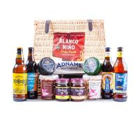 Adnams Beer Gift Hamper | Kobold Lager | Lighthouse Ale | Southwold Bitter | Ghost Ship Citrus Pale Ale 4.5% | Stokes Chutneys | Pork Crackling | Snowdonia Cheeses | Blanco Niño Tortilla Chips