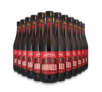 Adnams Both Barrels 9% Wood-Aged Broadside Beer | 12 x 330ml Bottle | Barrel-Aged Ale with Cherries, Vanilla & Oak | Limited Edition | Crafted in Southwold, Suffolk