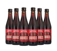 Adnams Both Barrels 9% Wood-Aged Broadside Beer | 6 x 330ml Bottle | Barrel-Aged Ale with Cherries, Vanilla & Oak | Limited Edition | Crafted in Southwold, Suffolk
