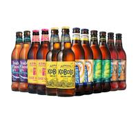 Adnams Bottled Beer Taster Selection | 12 x 500ml | Craft IPA, Lager & Ale Mixed Case | Double Ghost, Kobold Lager | 3.4%-5.2% ABV | Suffolk Brewery