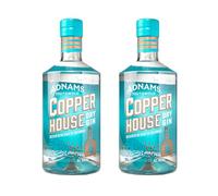 Adnams Copper House Dry Gin 40% ABV | Award-Winning London Dry Gin | 2 x 70cl Bottle | Distilled with Juniper, Orange Peel & Hibiscus | Smooth & Aromatic | Vegan-Friendly | Pack of 3 Bottles
