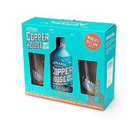 Adnams Copper House Gin Gift Set 70cl | 40% ABV London Dry Gin | 2 Botanical Tumblers Included | Southwold Distillery | Citrus Juniper & Orange Peel Notes