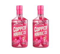 Adnams Copper House Pink Gin | 2 x 70cl Bottle | 40% ABV | Raspberry-Infused Fruity Gin | Suitable for Vegans | Pack of 3