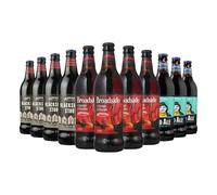 Adnams Dark Ales 12 Bottle Taster Bundle | Blackshore Stout 4.2%, Broadside Ale 6.3% & Old Ale 4.1% | Mixed Dark Beer Selection | 12 x 500ml Bottles | Brewed in Southwold, Suffolk
