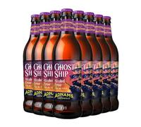 Adnams Ghost Ship 0.5% ABV | Alcohol-Free Pale Ale | 8 x 500ml Glass Bottle | Vegan & Vegetarian Friendly | Crafted in Southwold, Suffolk