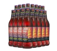 Adnams Ghost Ship 0.5% ABV | Alcohol-Free Pale Ale | 16 x 500ml Glass Bottle | Vegan & Vegetarian Friendly | Crafted in Southwold, Suffolk